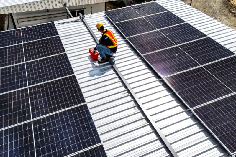 Aquecedor solar para piscina de 40000 litros